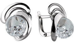 Серьги Aquamarine 45343-S-a