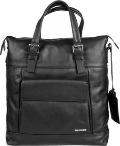 Кожаные сумки Gianni Conti 1602367-black