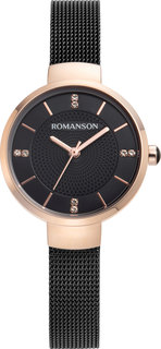 Женские часы в коллекции Giselle Женские часы Romanson RM8A46LLR(BK)