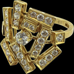Золотые кольца Кольца Leo Totti 1-00130-36319