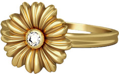 Золотые кольца Кольца Leo Totti 1-318-36001
