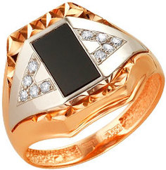 Золотые кольца Кольца Караваевская Ювелирная Фабрика 51-0049