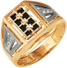 Золотые кольца Кольца Караваевская Ювелирная Фабрика 51-0059