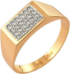 Золотые кольца Кольца Караваевская Ювелирная Фабрика 41-0072