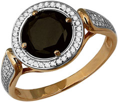 Золотые кольца Кольца Aquamarine 6547101A-G-a