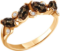 Золотые кольца Кольца Aquamarine 6525501-G-a