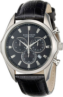 Мужские часы в коллекции Adel Мужские часы Romanson TL6A35HMW(BK)