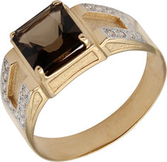Золотые кольца Кольца Маршал KM-302-rauh-topaz