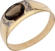 Золотые кольца Кольца Маршал KM-136-rauh-topaz