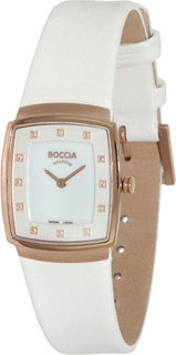 Женские часы в коллекции Rectangular Женские часы Boccia Titanium 3237-03
