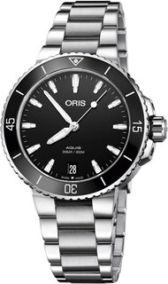 Швейцарские женские часы в коллекции Aquis Женские часы Oris 733-7731-41-54MB