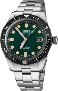Швейцарские мужские часы в коллекции Divers Мужские часы Oris 733-7720-40-57MB