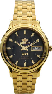 Японские мужские часы в коллекции 3 Stars Crystal 21 Jewels Мужские часы Orient AB05004B