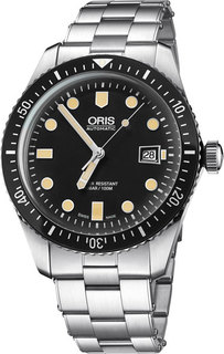 Швейцарские мужские часы в коллекции Divers Мужские часы Oris 734-7720-40-54MB