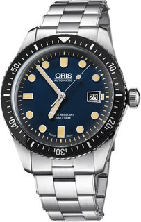Швейцарские мужские часы в коллекции Divers Мужские часы Oris 733-7720-40-55MB