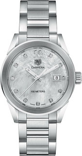 Швейцарские женские часы в коллекции Carrera Женские часы TAG Heuer WBG1312.BA0758