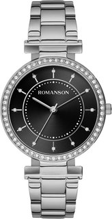 Женские часы в коллекции Giselle Женские часы Romanson RM8A44TLW(BK)