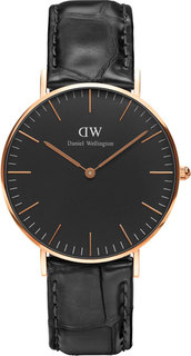 Женские часы в коллекции Classic Black Daniel Wellington