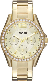 Женские часы в коллекции Riley Женские часы Fossil ES3203