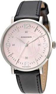 Женские часы в коллекции Giselle Женские часы Romanson RL4217LW(PINK)BK