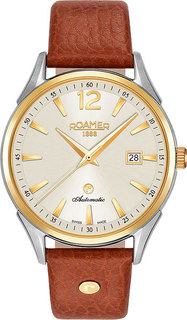 Швейцарские мужские часы в коллекции Swiss Matic Мужские часы Roamer 550.660.47.35.05