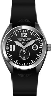 Швейцарские мужские часы в коллекции Mig-25 Foxbot Мужские часы Aviator M.1.05.0.012.6