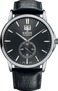 Швейцарские мужские часы в коллекции Les Bemonts Мужские часы Edox 64012-3NIN