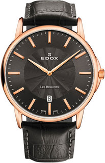 Швейцарские мужские часы в коллекции Les Bemonts Мужские часы Edox 56001-37RGIR