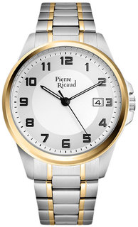 Мужские часы в коллекции Bracelet Мужские часы Pierre Ricaud P97242.2123Q