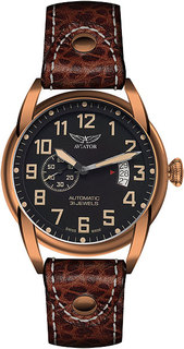 Швейцарские мужские часы в коллекции Bristol Scout Мужские часы Aviator V.3.18.8.162.4