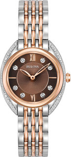 Женские часы в коллекции Diamonds Женские часы Bulova 98R230
