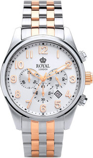 Мужские часы в коллекции Chronograph Мужские часы Royal London RL-41201-10