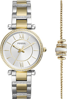 Женские часы в коллекции Carlie Женские часы Fossil ES4517SET
