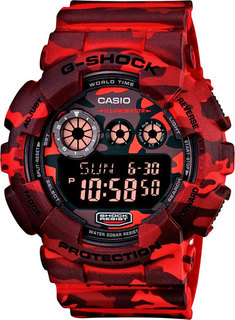 Японские мужские часы в коллекции G-SHOCK Мужские часы Casio GD-120CM-4E