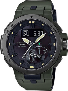 Японские мужские часы в коллекции Pro Trek Мужские часы Casio PRW-7000-3E