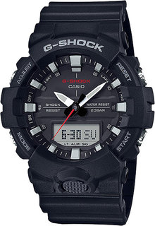 Японские мужские часы в коллекции G-SHOCK Мужские часы Casio GA-800-1A