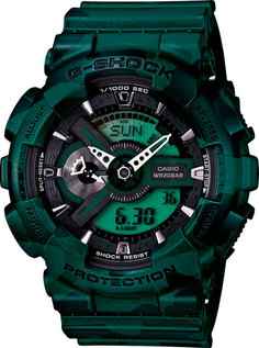 Японские мужские часы в коллекции G-SHOCK Мужские часы Casio GA-110CM-3A