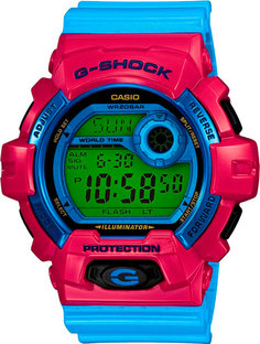 Японские мужские часы в коллекции G-SHOCK Мужские часы Casio G-8900SC-4E