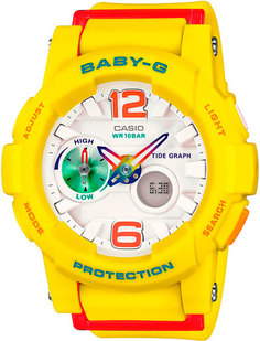 Японские женские часы в коллекции Baby-G Женские часы Casio BGA-180-9B