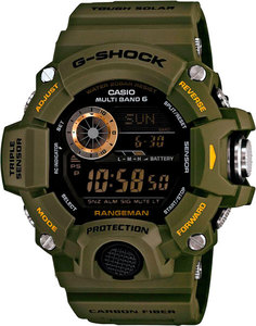 Японские мужские часы в коллекции G-SHOCK Мужские часы Casio GW-9400-3E