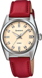 Японские женские часы в коллекции Sheen Женские часы Casio SHE-4518L-9A