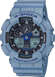 Японские мужские часы в коллекции G-SHOCK Мужские часы Casio GA-100DE-2A