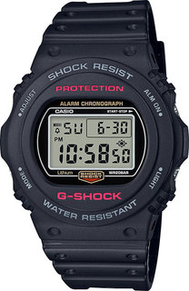 Японские мужские часы в коллекции G-SHOCK Мужские часы Casio DW-5750E-1E