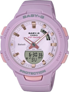 Японские женские часы в коллекции Baby-G Женские часы Casio BSA-B100-4A2