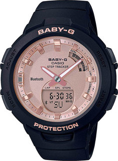 Японские женские часы в коллекции Baby-G Женские часы Casio BSA-B100MF-1A