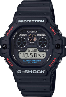 Японские мужские часы в коллекции G-SHOCK Мужские часы Casio DW-5900-1E