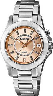 Японские женские часы в коллекции Sheen Женские часы Casio SHE-4509SG-4A