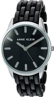 Женские часы в коллекции Crystal Женские часы Anne Klein 2617BKSV