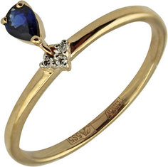 Золотые кольца Кольца Vesna jewelry 1159-151-03-00