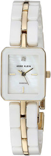 Женские часы в коллекции Diamond Ceramics Женские часы Anne Klein 3304WTGB